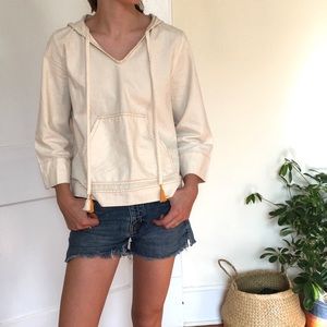 ✨ Madewell Hooded Popover Shirt ✨